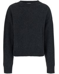 Grifoni - Elbow-Patch Long-Sleeve Sweater - Lyst