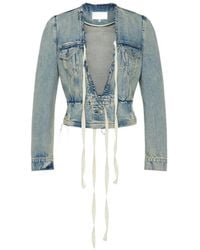 Maison Margiela - Denim Cotton Jacket - Lyst