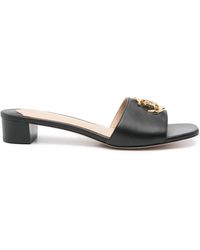 Ralph Lauren - Sandali Con Applicazione - Lyst