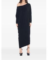 Tessitura Body Couture - Draped Oversized Asymmetric Maxi Dress - Lyst
