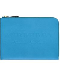 Burberry - Embossed document case - Lyst