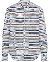 Missoni - Shirt With Zigzag Pattern - Lyst