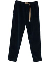 White Sand - Pantalon En Velours À Taille Ceinturée - Lyst