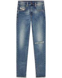 DIESEL - D-Strukt Jeans im Distressed-Look - Lyst