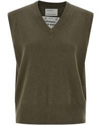 Extreme Cashmere - Spencer V-Neck Vest - Lyst