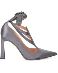 Alberta Ferretti - Bow-Detail Pointed-Toe Pumps - Lyst