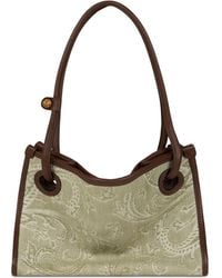 Etro - Small Eyes Tote Bag - Lyst