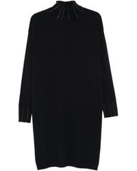 Fabiana Filippi - Robe Mi-Longue À Ornements De Perles - Lyst