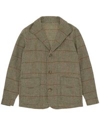Fortela - Scotland Check-Pattern Blazer - Lyst
