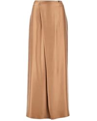 Giorgio Armani - Wrapped Maxi Skirt - Lyst