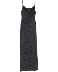 Missoni - Zigzag-Knit Cowl-Neck Maxi Dress - Lyst