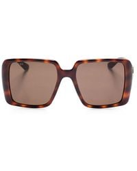 Gucci - Tortoiseshell Square-Frame Sunglasses - Lyst