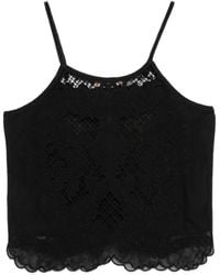 Twinset - Embroidered Top - Lyst