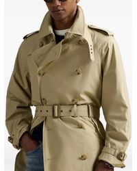 Polo Ralph Lauren - Double-Breasted Trench Coat - Lyst