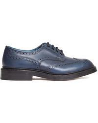 Tricker's - Bourton Leather Derby Shoes - Lyst