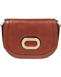The Bridge - Leather shoulder bag - Lyst