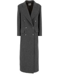 LE SULLY STUDIO - Double-Breasted Wool Coat - Lyst