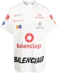 Balenciaga - Top League T-shirt - Lyst