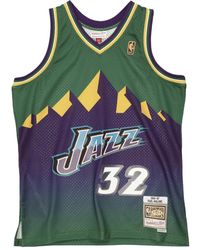 Mitchell & Ness - X Nba Utah Jazz 1996 Karl Malone Reload Swingman Tank Top - Lyst