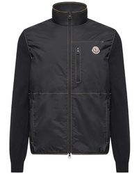 Moncler - Chaqueta Con Cremallera Y Cuello Alto - Lyst
