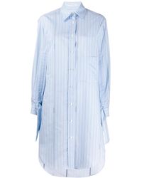 JW Anderson - ピンストライプ シャツドレス - Lyst