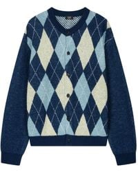 Studio Tomboy X - Cardigan À Motif De Losanges - Lyst