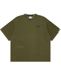 Aape By A Bathing Ape - T-Shirt Con Design A Inserti - Lyst