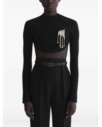 Mugler - Cropped Top - Lyst
