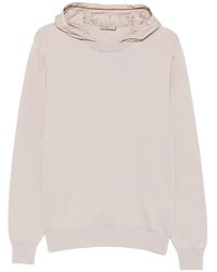 Herno - Hooded Cotton Sweater - Lyst