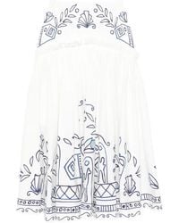 ALÉMAIS - X LRNCE Leela Maxirock mit Falten - Lyst