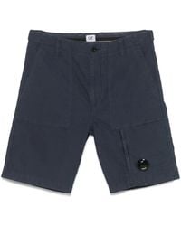 C.P. Company - Lens-Detail Cargo Shorts - Lyst