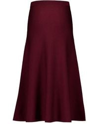 Gabriela Hearst - Freddie Knitted Midi Skirt - Lyst