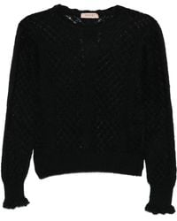 Twinset - ラッフルカフス セーター - Lyst