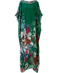 Camilla Kaftan Met Ronde Hals - Groen