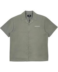 Represent - Script Hemd Mit Reverskragen - Lyst