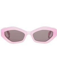 Off-White c/o Virgil Abloh - Geometric-Frame Sunglasses - Lyst