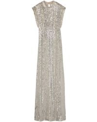 St. John - Abendkleid mit Tüll - Lyst