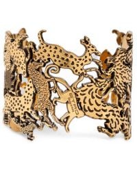 Etro - Cuff Bracelet With Animals - Lyst