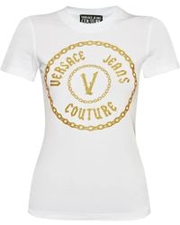 Versace Jeans Couture - Logo-Print T-Shirt - Lyst