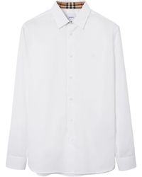 Burberry - Man White Shirt 8071465 - Lyst