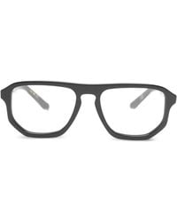 Lesca - Gafas Maio Xl Con Montura Geométrica - Lyst