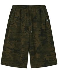 Mini Cream - Camouflage-Print Knee-Length Shorts - Lyst
