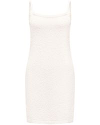 12 STOREEZ - Bouclé-knit Cotton-cashmere Mini Dress - Lyst