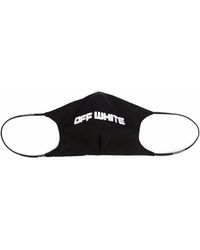 Off-White c/o Virgil Abloh - Logo-Print Face Mask - Lyst