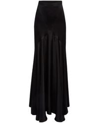 Nina Ricci - Satin Mermaid Maxi Skirt - Lyst