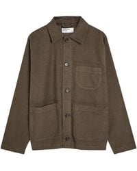 Universal Works - Button Field Shirt Jacket - Lyst