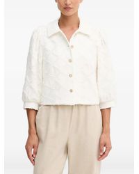 Joseph Ribkoff - Textured Diamond-Pattern Jacket - Lyst
