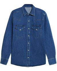 Fortela - Ntex Texan Front Yoke Flapped Shirt - Lyst