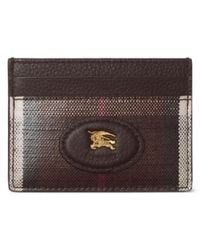 Burberry - Check-Knight Card Holder - Lyst