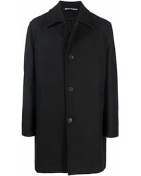 Palm Angels - Wool Coat - Lyst